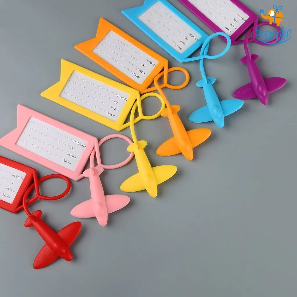 Airplane Luggage Tag