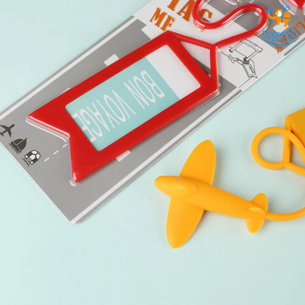 Airplane Luggage Tag