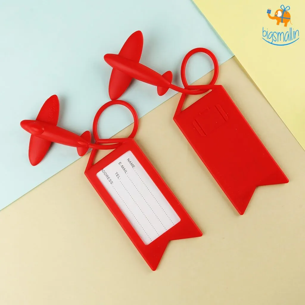 Airplane Luggage Tag