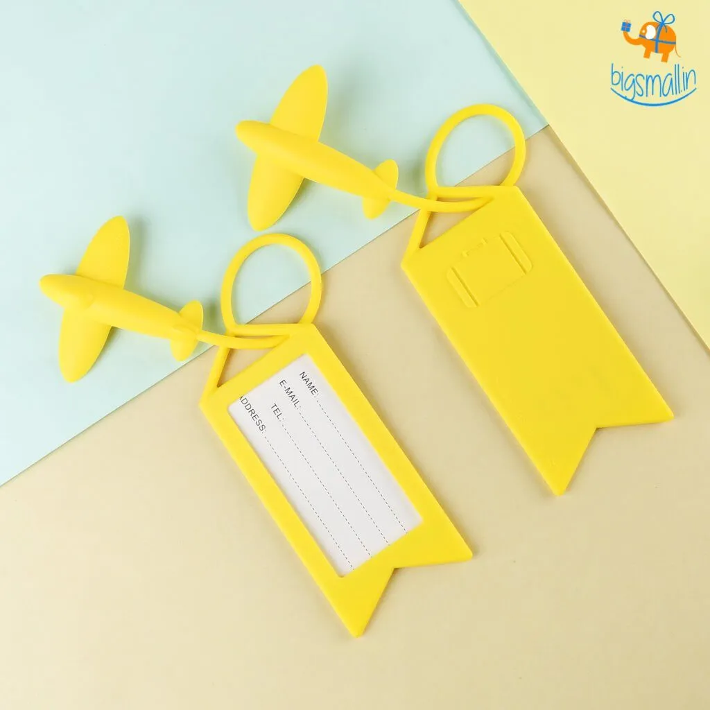Airplane Luggage Tag