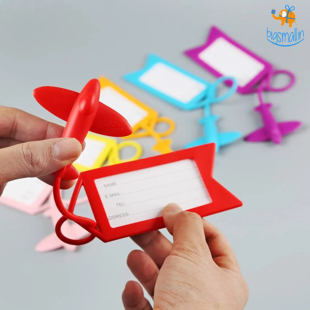 Airplane Luggage Tag