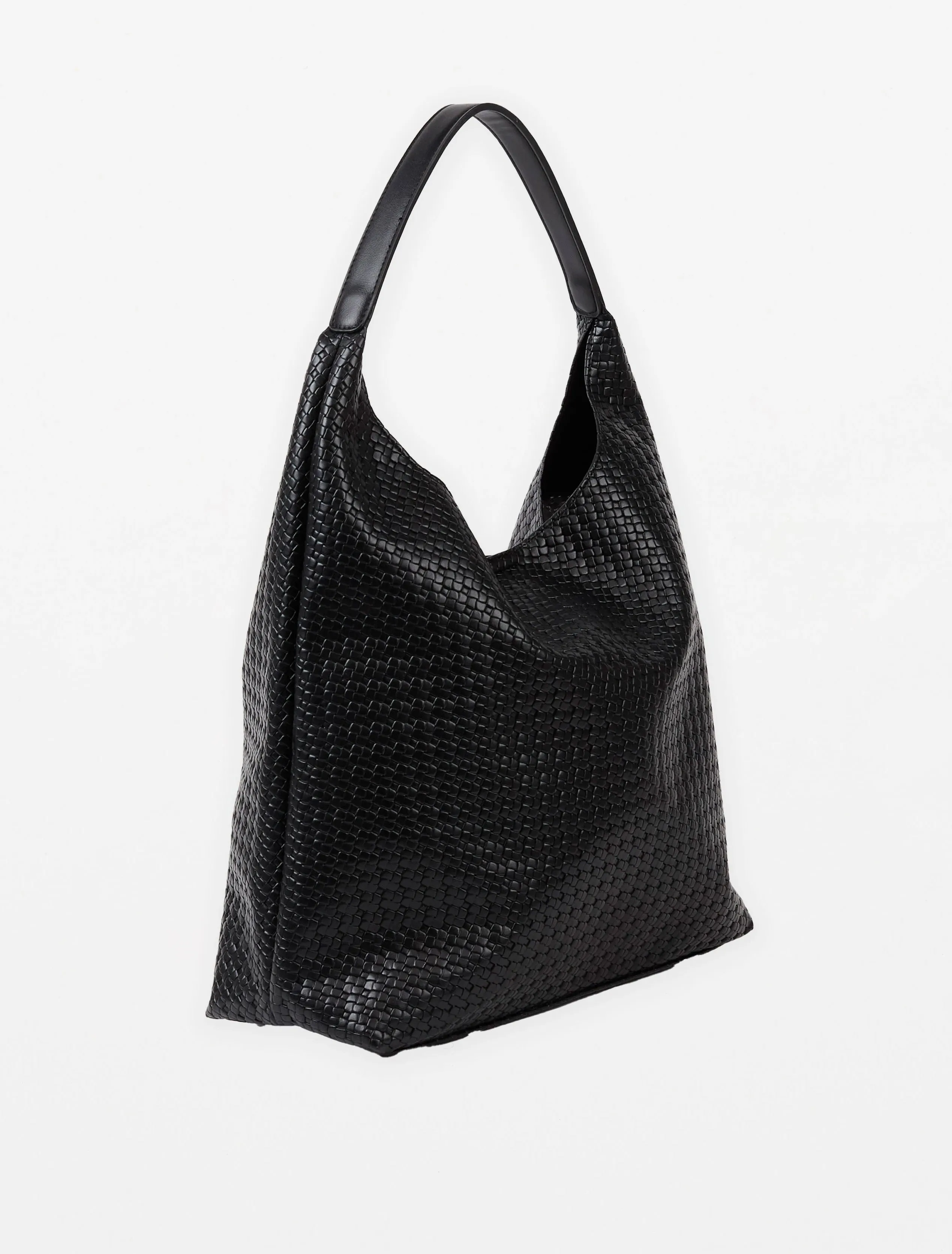 Astra Weave Tote - Black