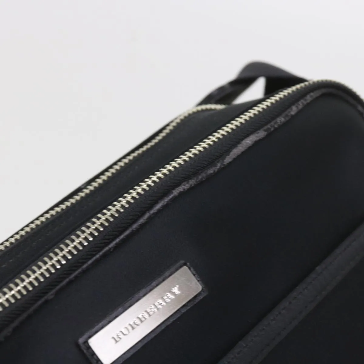BURBERRY Shoulder Bag Nylon Black  ki3665