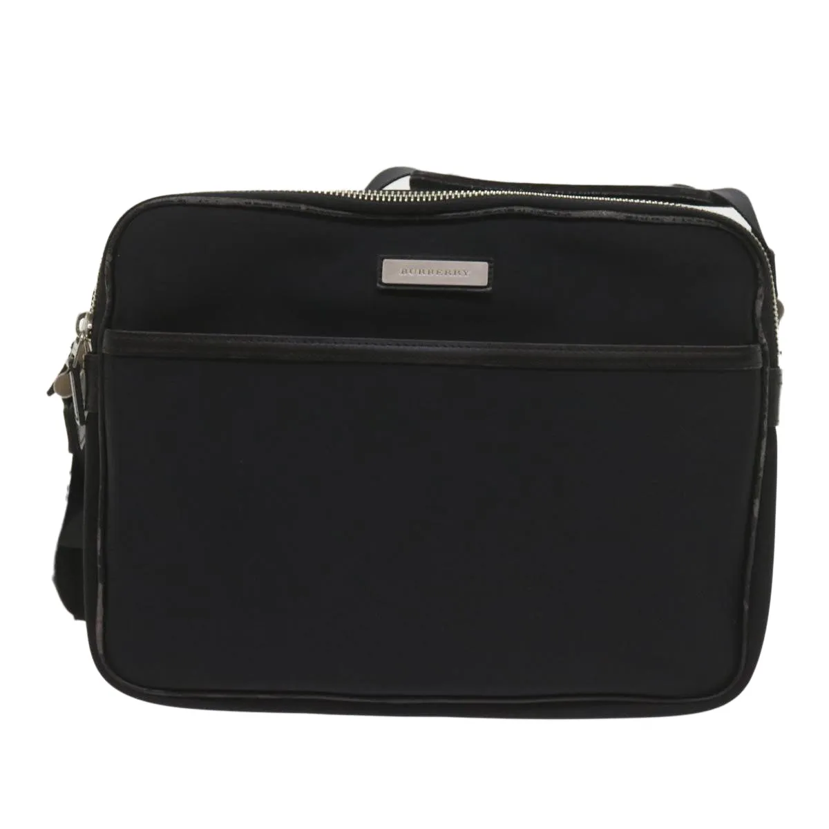 BURBERRY Shoulder Bag Nylon Black  ki3665