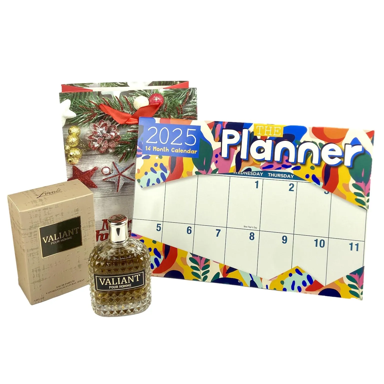 Calendar & Aftershave for Him