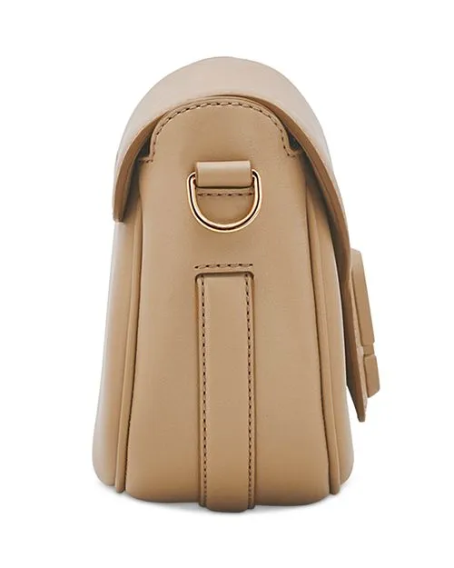 Covered J Marc MARC JACOBS Small Saddle Bag, Tan/Beige