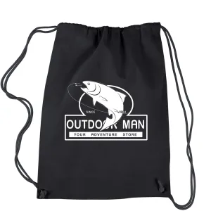 Last Man Drawstring Backpack