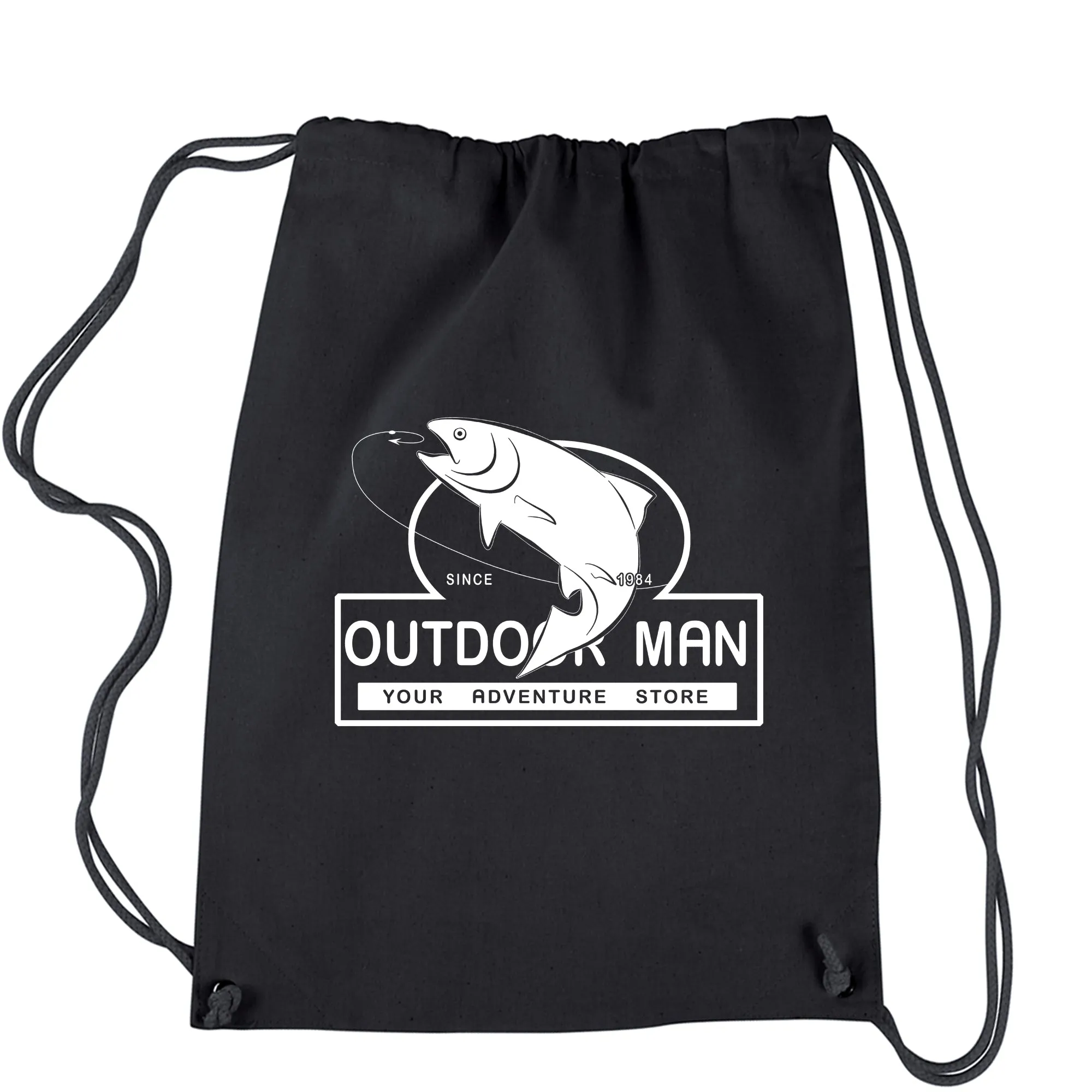 Last Man Drawstring Backpack