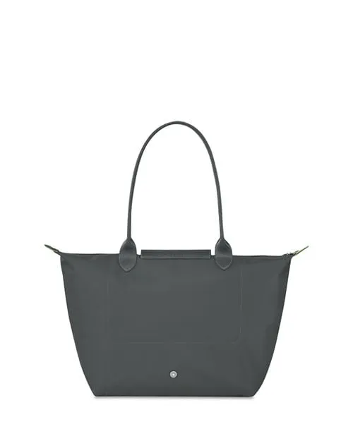 Le Pliage Green Longchamp Recycled Nylon Tote in Gray