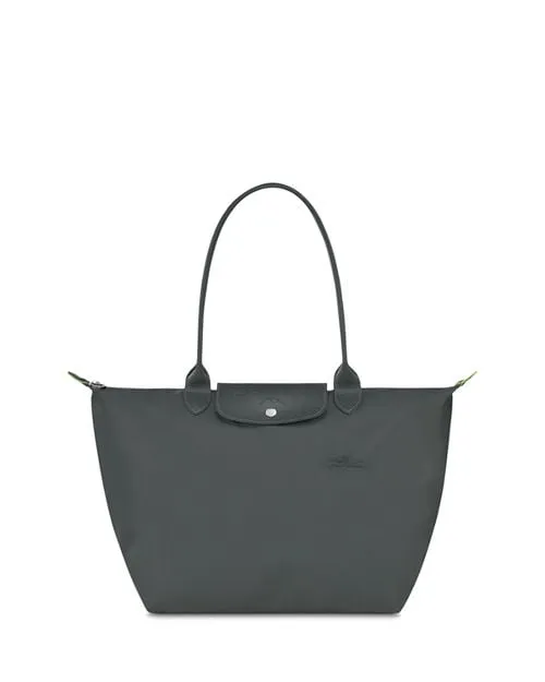 Le Pliage Green Longchamp Recycled Nylon Tote in Gray