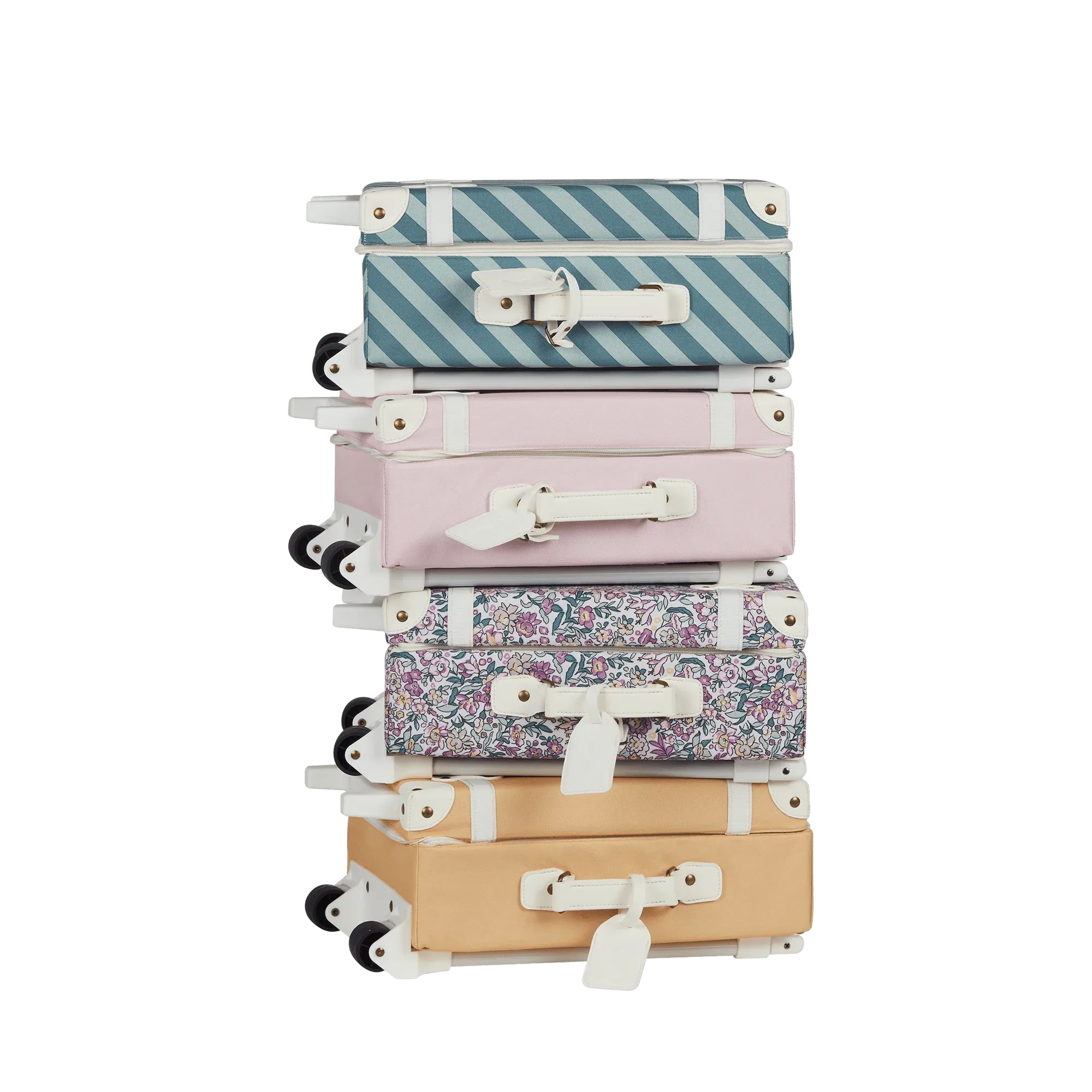 Olliella See-ya Suitcase - Sorbet
