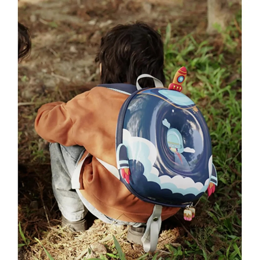 Rocket theme Donut backpack for Toddlers & Kids with Leash