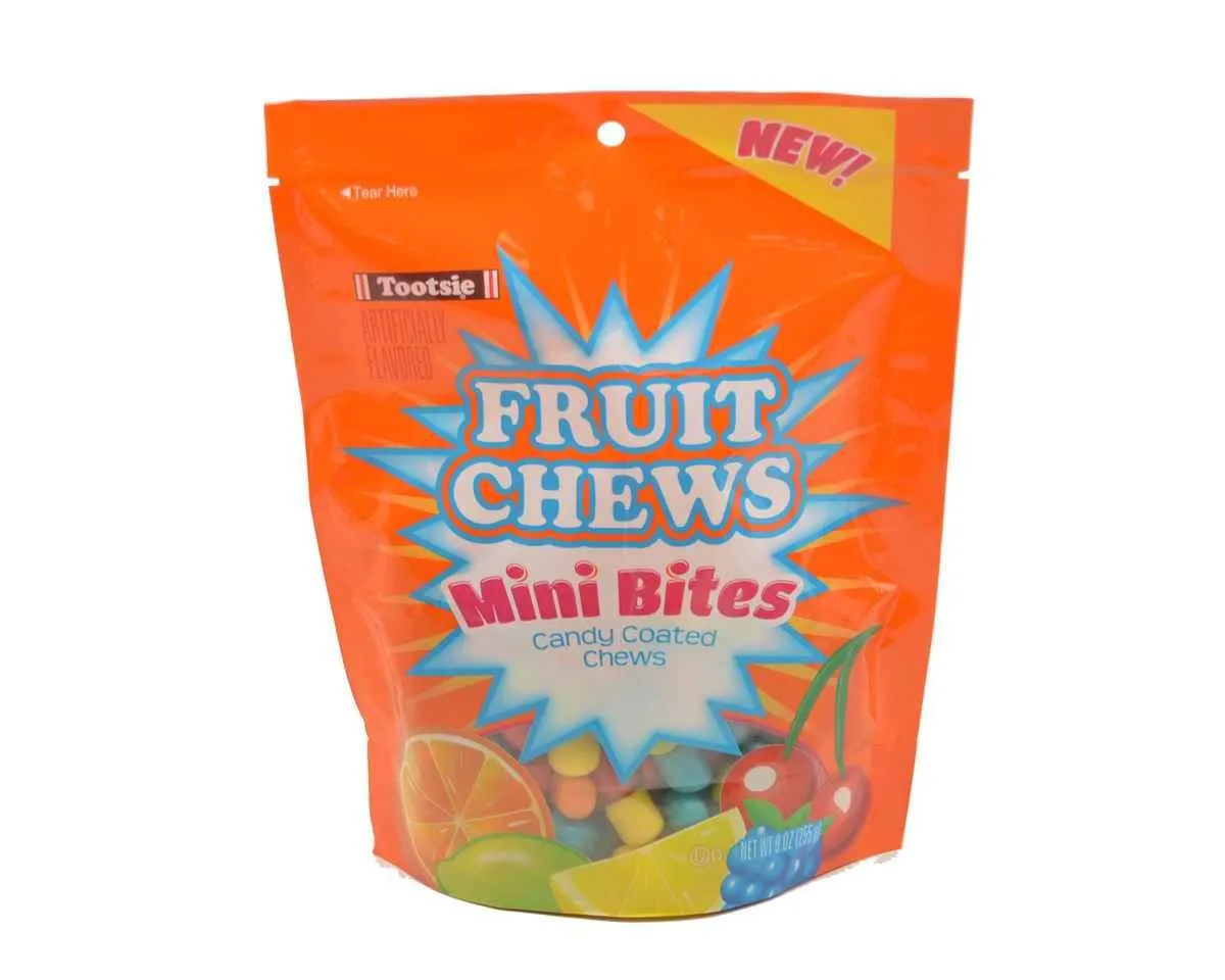 Tootsie Fruit Chew Mini Bites Bags Full Case