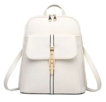 Vogue Star 2017 backpacks women backpack school bags students backpack ladies women's travel bags leather package YA80-173