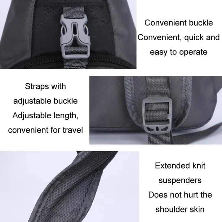 WEIKANI Single Shoulder Diagonal Mini Chest Bag Outdoor Sports Bag(Blue)