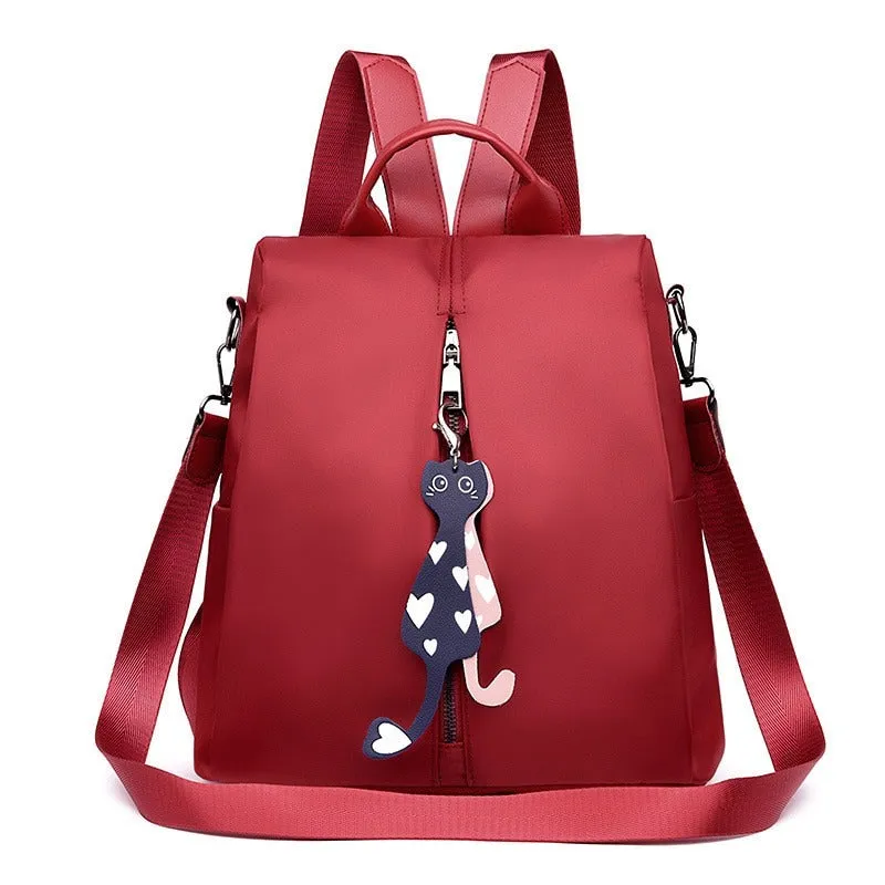 Women's Casual Solid Finish Backpack