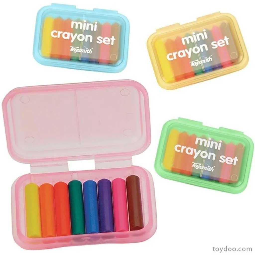 World's Smallest Crayon Set (1 Unit Assorted) by Toysmith