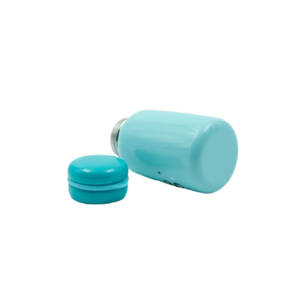 Youp Stainless Steel Insulated Aqua Blue Color Kids Water Bottle Yp302 - 300 Ml